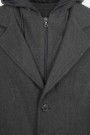 Men's 2-in-1 Layer Anthracite Grey Coat