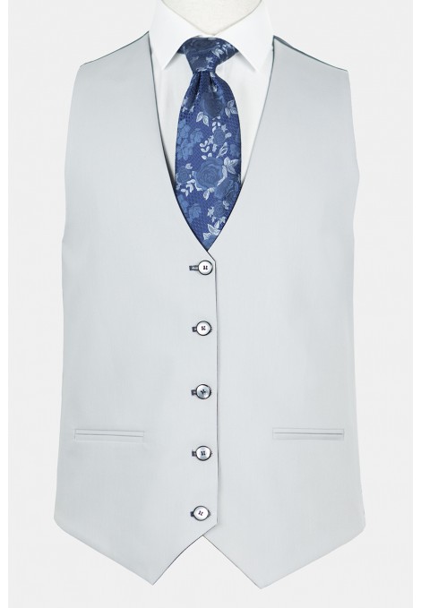 Man's blue-light reversible vest