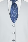 Man's blue-light reversible vest