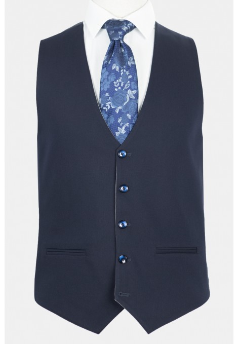 Man's blue-light reversible vest