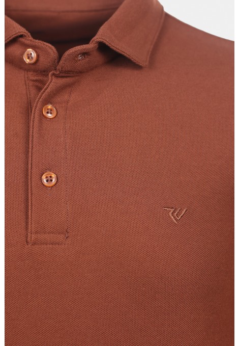 Ανδρική Κεραμιδί Μπλούζα Polo