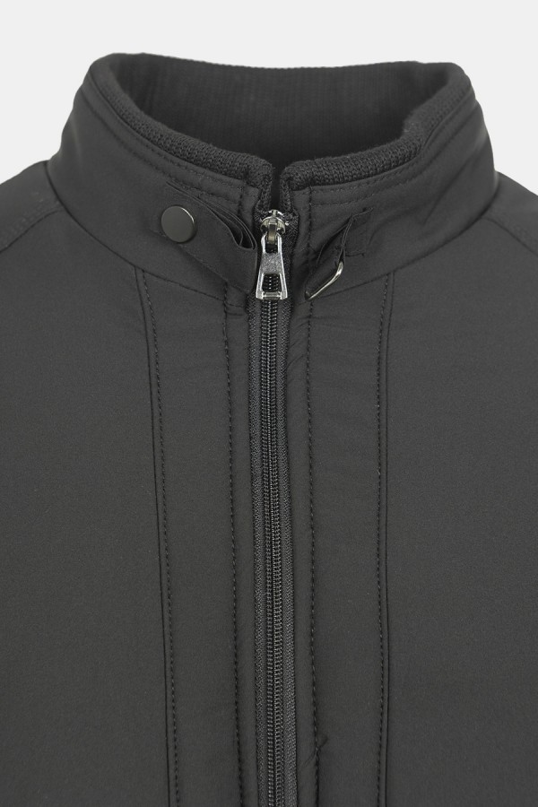 Ανδρικό Μαύρο Μπουφάν