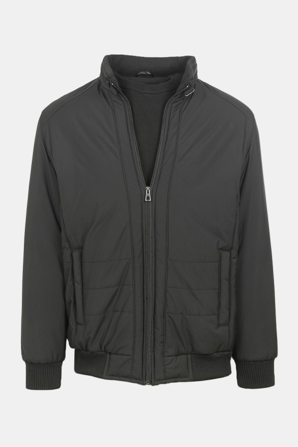 Ανδρικό Μαύρο Μπουφάν