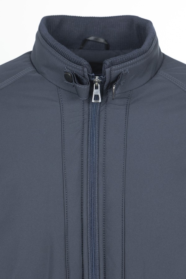 Ανδρικό Σκούρο Μπλε Μπουφάν