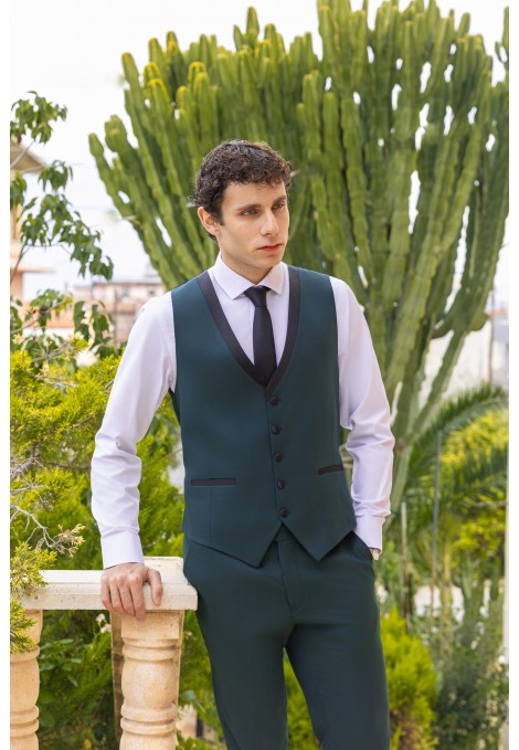 Σκούρο Πράσινο Γιλέκο