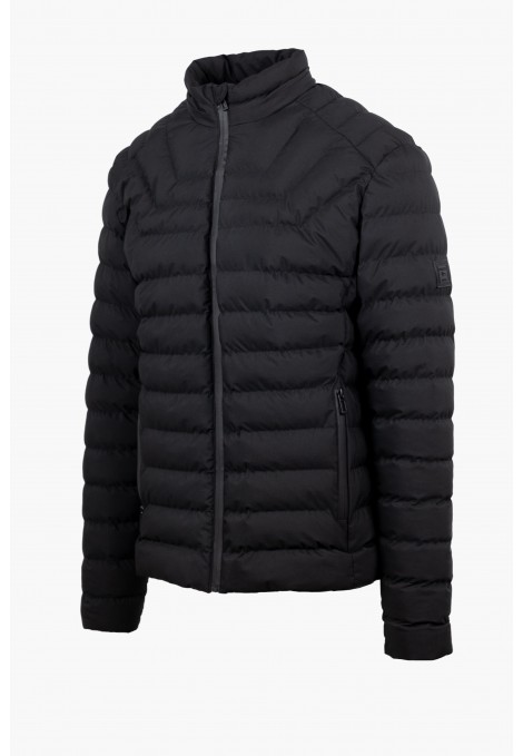 Men's Black Jacket with detachable Hood