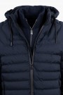Men's Dark Blue  Jacket with detachable Hood