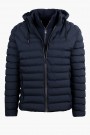 Men's Dark Blue  Jacket with detachable Hood