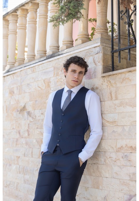 Σκούρο μπλε Γιλέκο