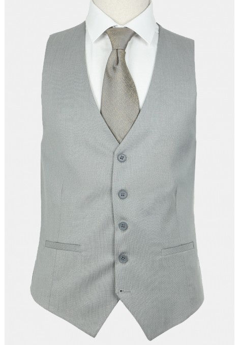 Ανοιχτό γκρι Γιλέκο