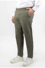 Men's Khaki Fabric Pants-Urban Flex