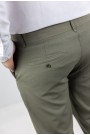 Men's Khaki Fabric Pants-Urban Flex