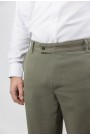 Men's Khaki Fabric Pants-Urban Flex