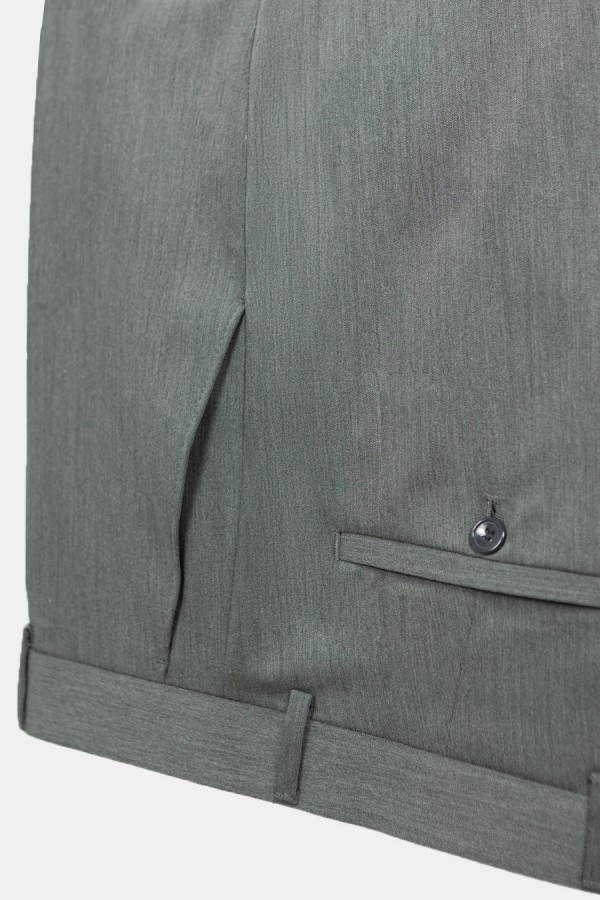 Men’s grey suit elegant fit
