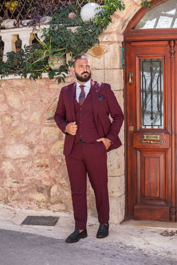 Bordeuax Suit Bordeuax Suit