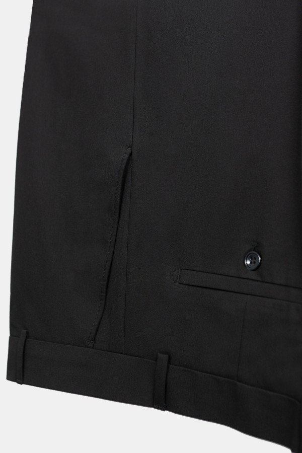 Men's black suit luxury formal