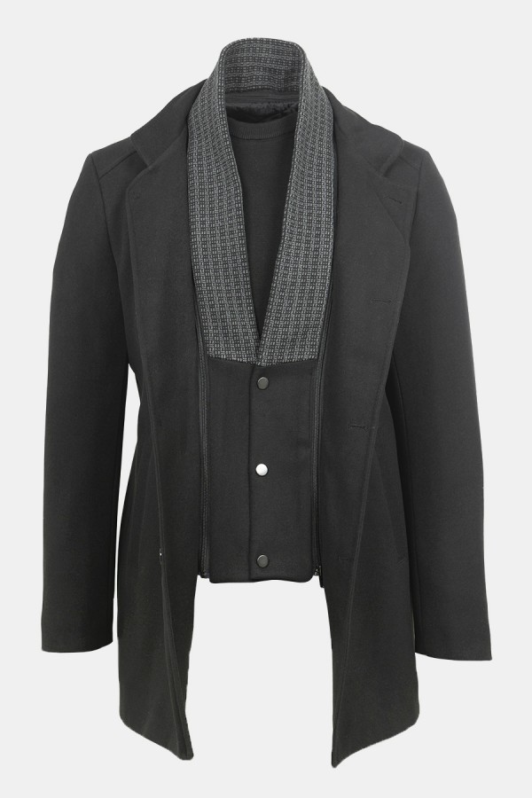 Men's DulaCore Black Coat