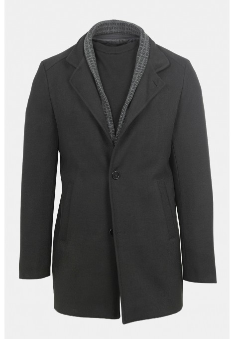 Men's DulaCore Black Coat