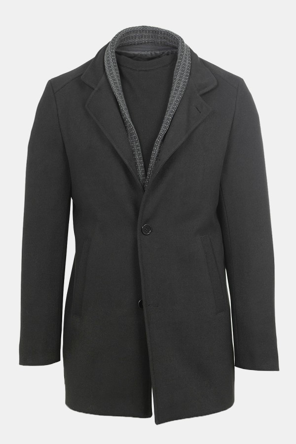 Men's DulaCore Black Coat