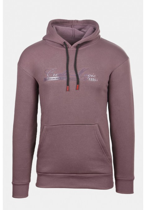 Μπορντό Μπλούζα Φούτερ