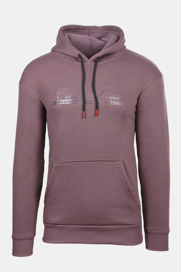 Μπορντό Μπλούζα Φούτερ