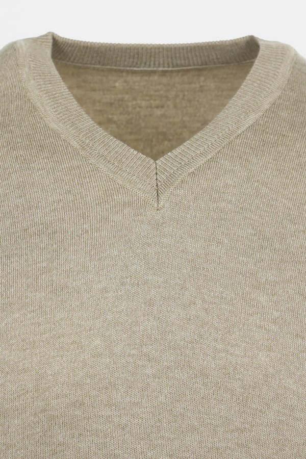 Brown Knitted T-shirt