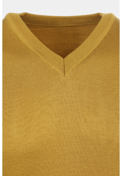 Camel Knitted T-shirt