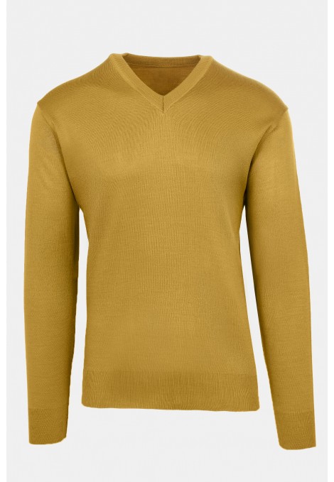 Camel Knitted T-shirt