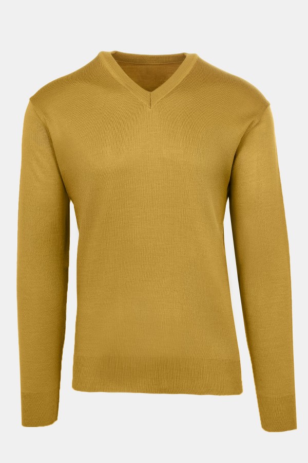 Camel Knitted T-shirt