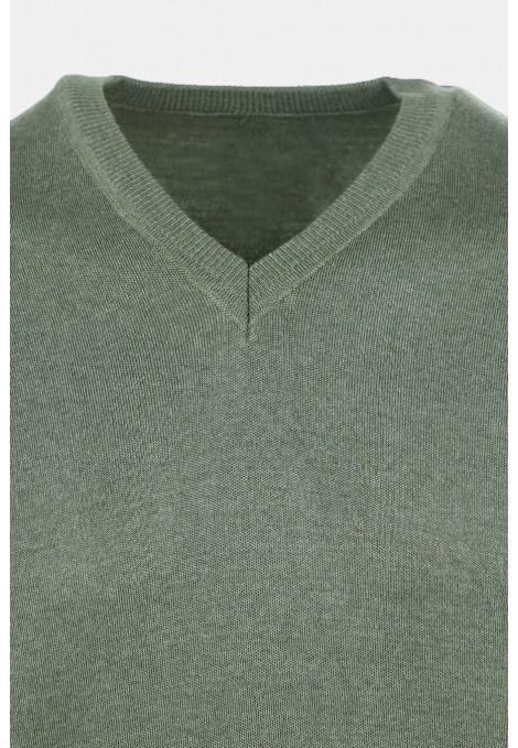Khaki Knitted T-shirt