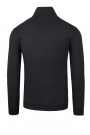 Men's Black Sweatshirt Cardigan