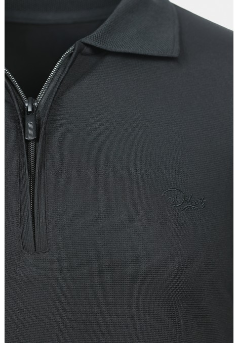 Men's Black Polo T-shirt