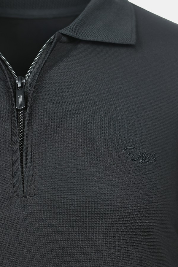 Men's Black Polo T-shirt