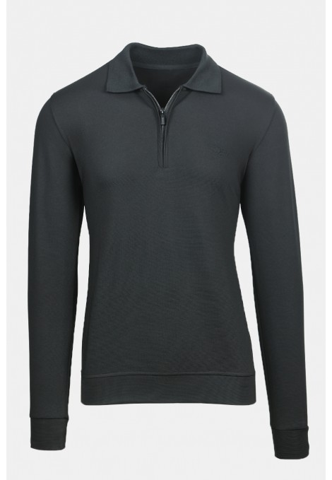 Men's Black Polo T-shirt
