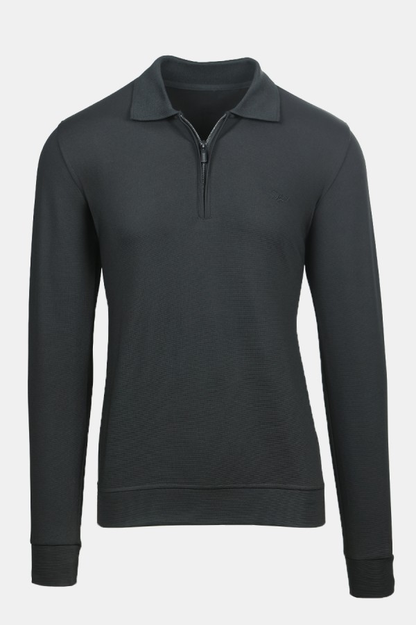 Men's Black Polo T-shirt