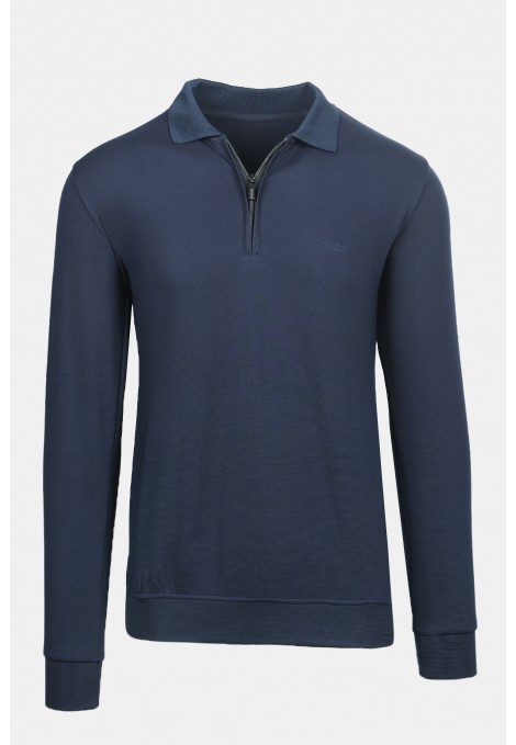 Men's Dark Blue Polo T-shirt