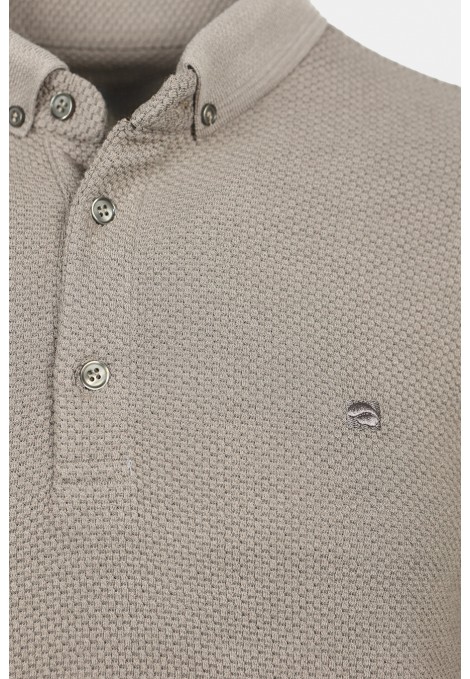 Men's Brown Polo T-shirt