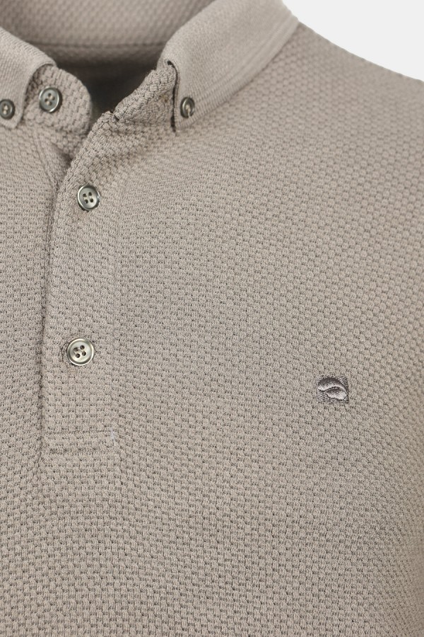 Men's Brown Polo T-shirt