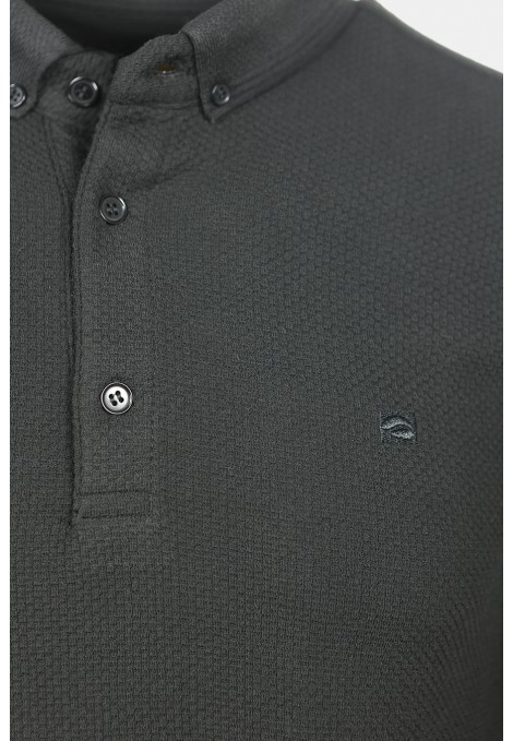 Men's Black Polo T-shirt
