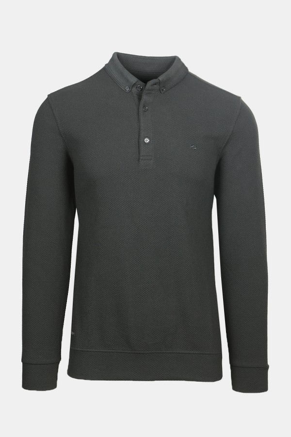Men's Black Polo T-shirt