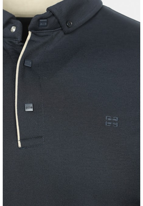 Men's Dark Blue Polo T-shirt