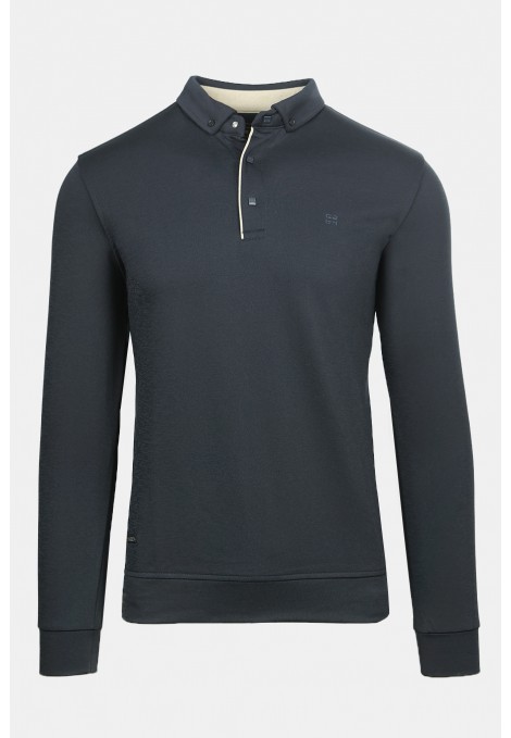 Men's Dark Blue Polo T-shirt