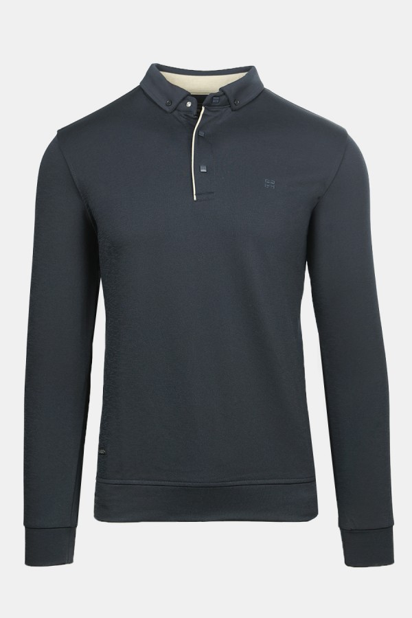 Men's Dark Blue Polo T-shirt