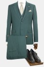 Ανδρικό πράσινο κοστούμι elegant fit Ανδρικό πράσινο κοστούμι elegant fit