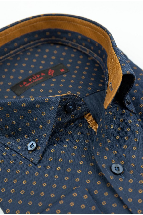 Σκούρο μπλε Πουκάμισο