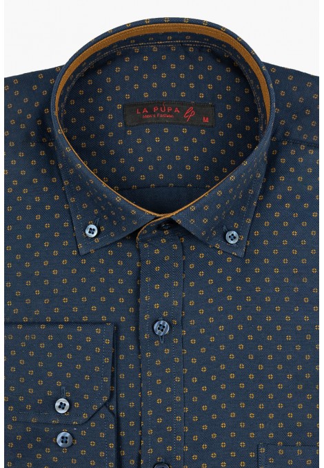 Σκούρο μπλε Πουκάμισο