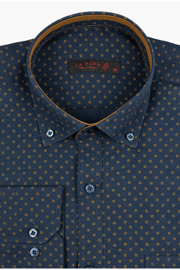 Σκούρο μπλε Πουκάμισο