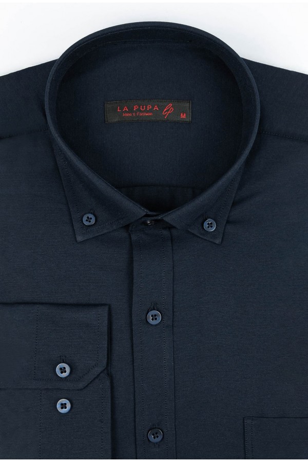 Σκούρο μπλε Πουκάμισο