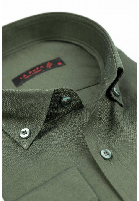 Σκούρο Πράσινο Πουκάμισο