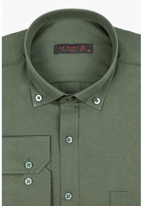 Σκούρο Πράσινο Πουκάμισο